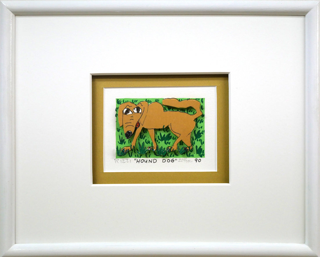 ジェームス・リジィ（JAMES RIZZI）「SMOOTH SAILING」3Dシルク