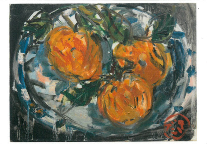 ハピうー特価』 田中義昭 『冬木立 (冬樹)』 油絵 F10号 132万円 冬