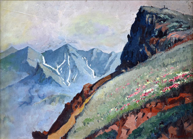 高原の秋 油絵 P8（455×333mm） 高原の秋 油絵 P8（455×333mm） 高原の