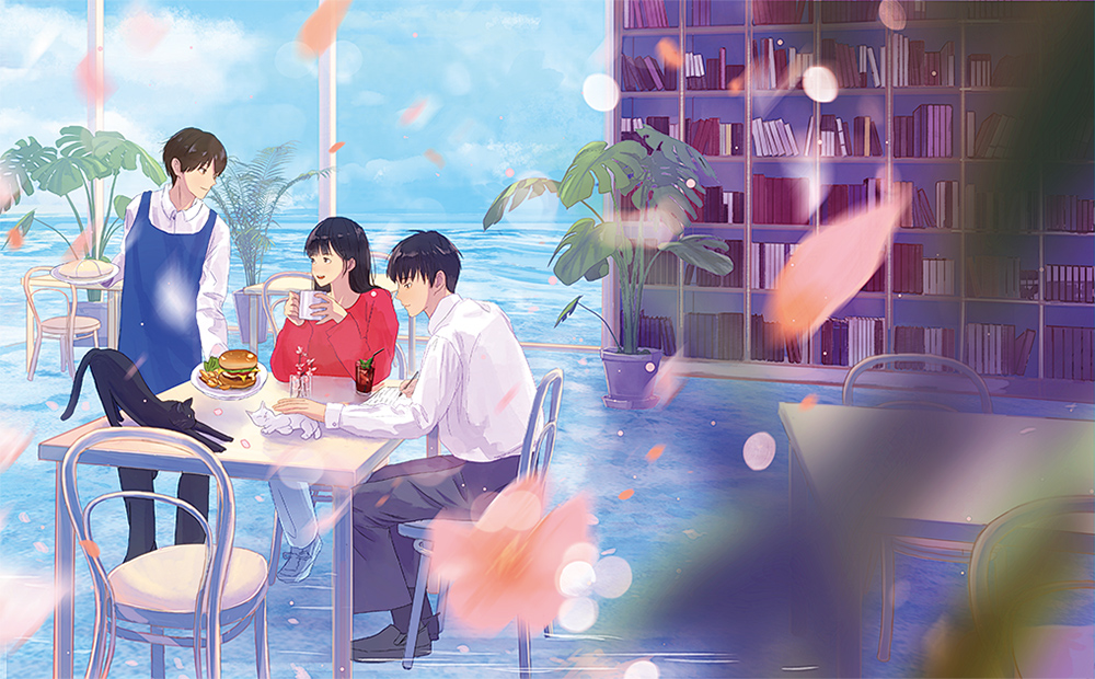 海辺のカフェで謎解きを ～マーフィーの恋の法則～｜ことのは文庫