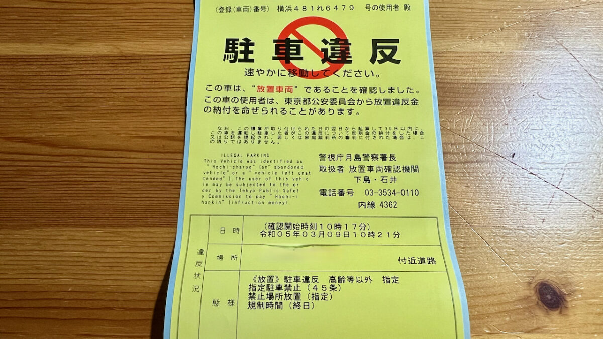 駐禁。 | K's Garage Works