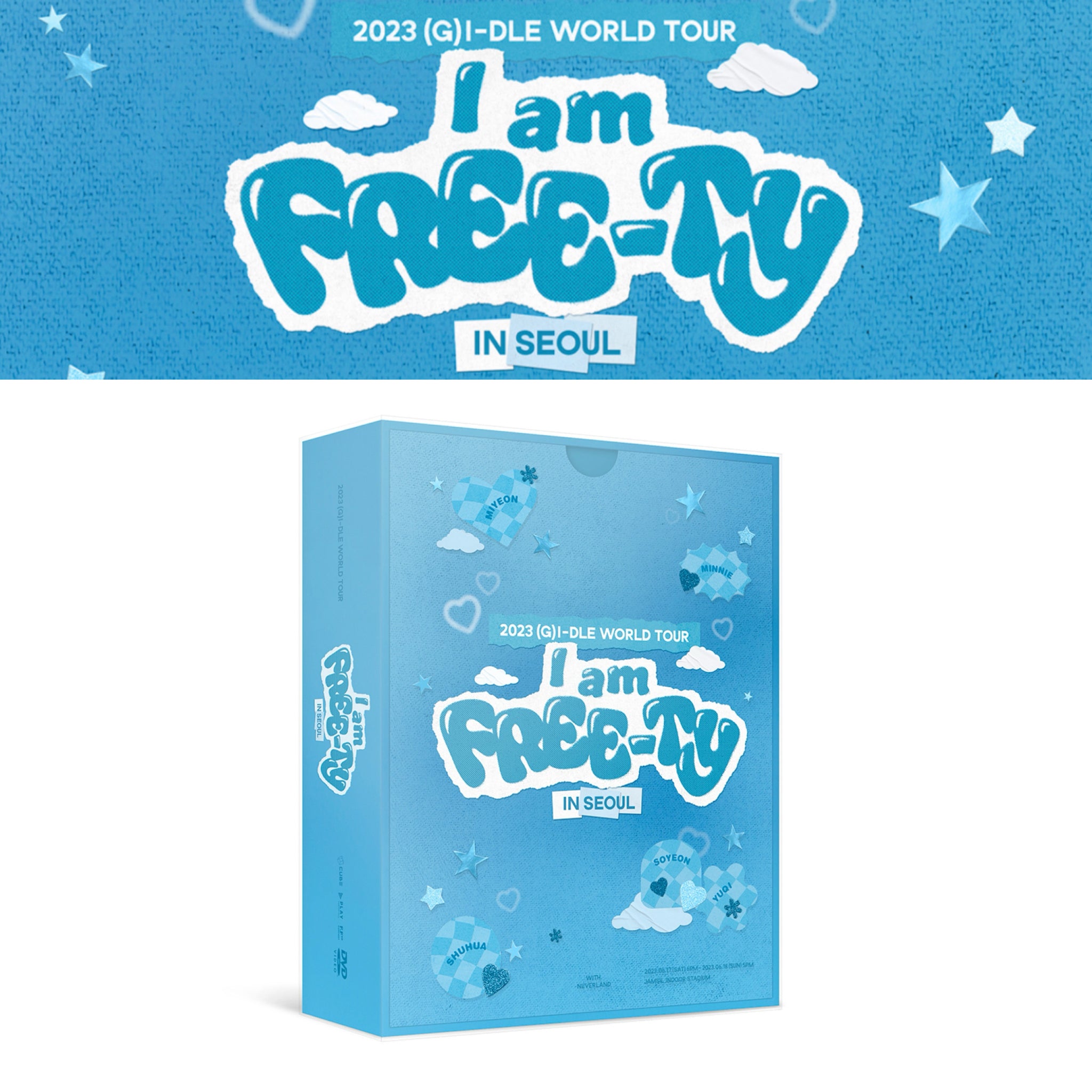 K-POP・アジア (G)I-DLE DVD I am free-ty K-POP・アジア (G)I-DLE DVD