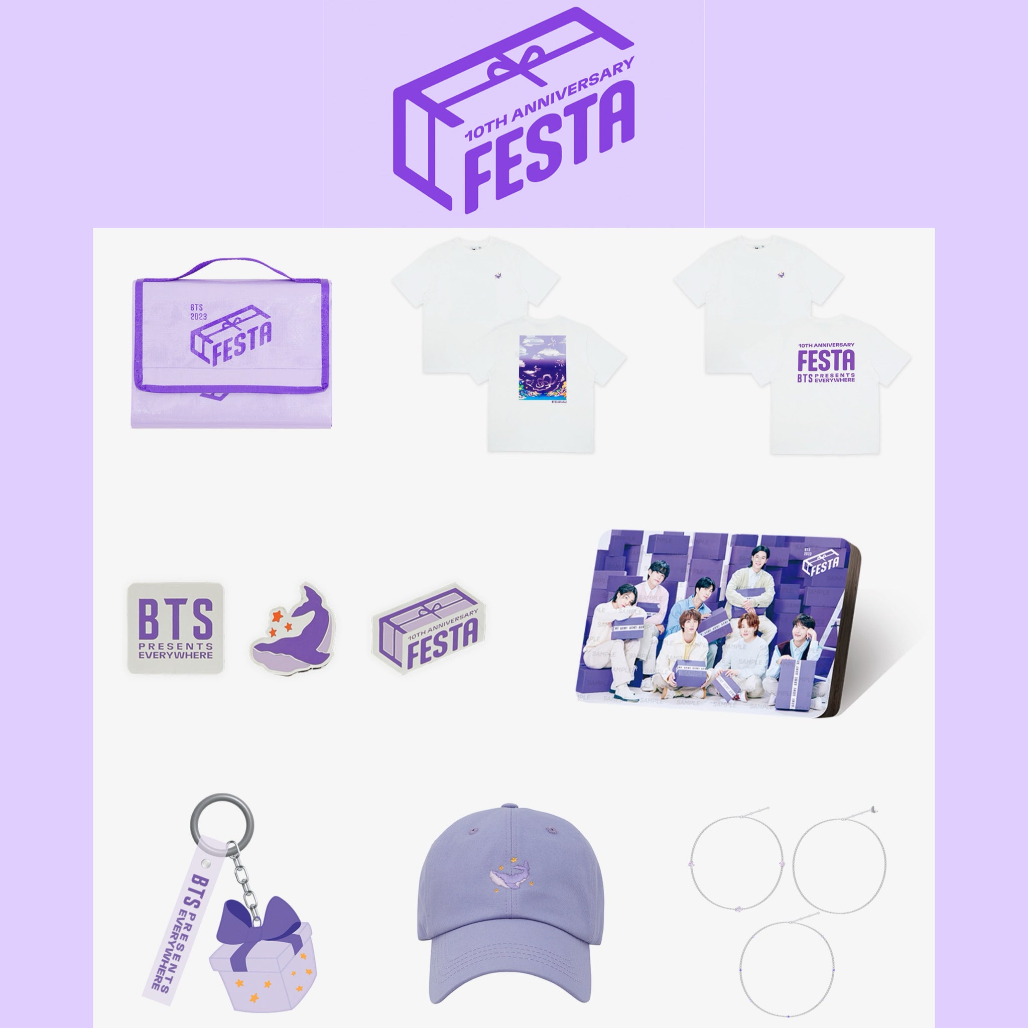 BTS 10th Anniversary FESTA Official MD – K-STAR