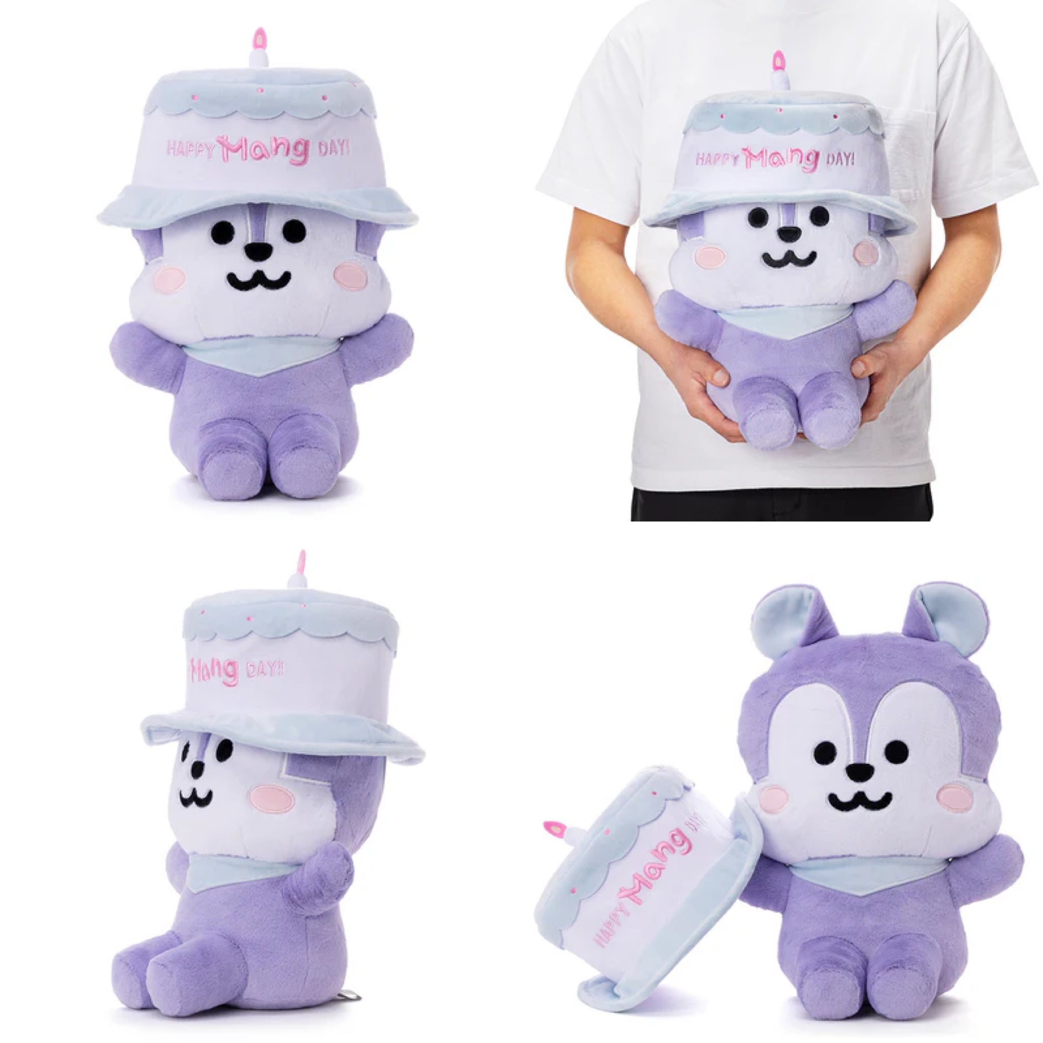 BT21 JAPAN Official Full Of KOYA, RJ, SHOOKY & MANG Plush Doll