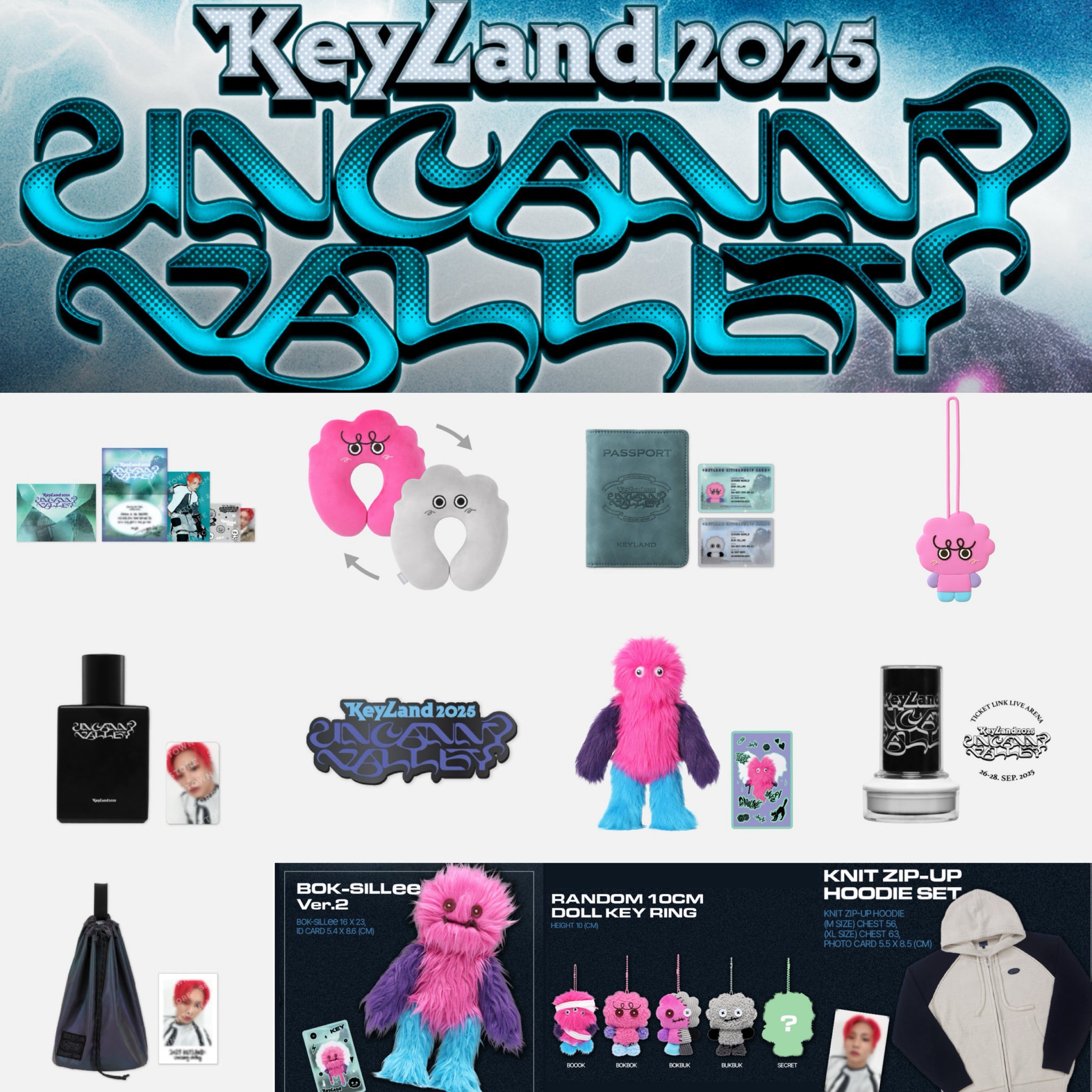SHINee KEY 2025 KEYLAND Uncanny Valley Official MD – K-STAR