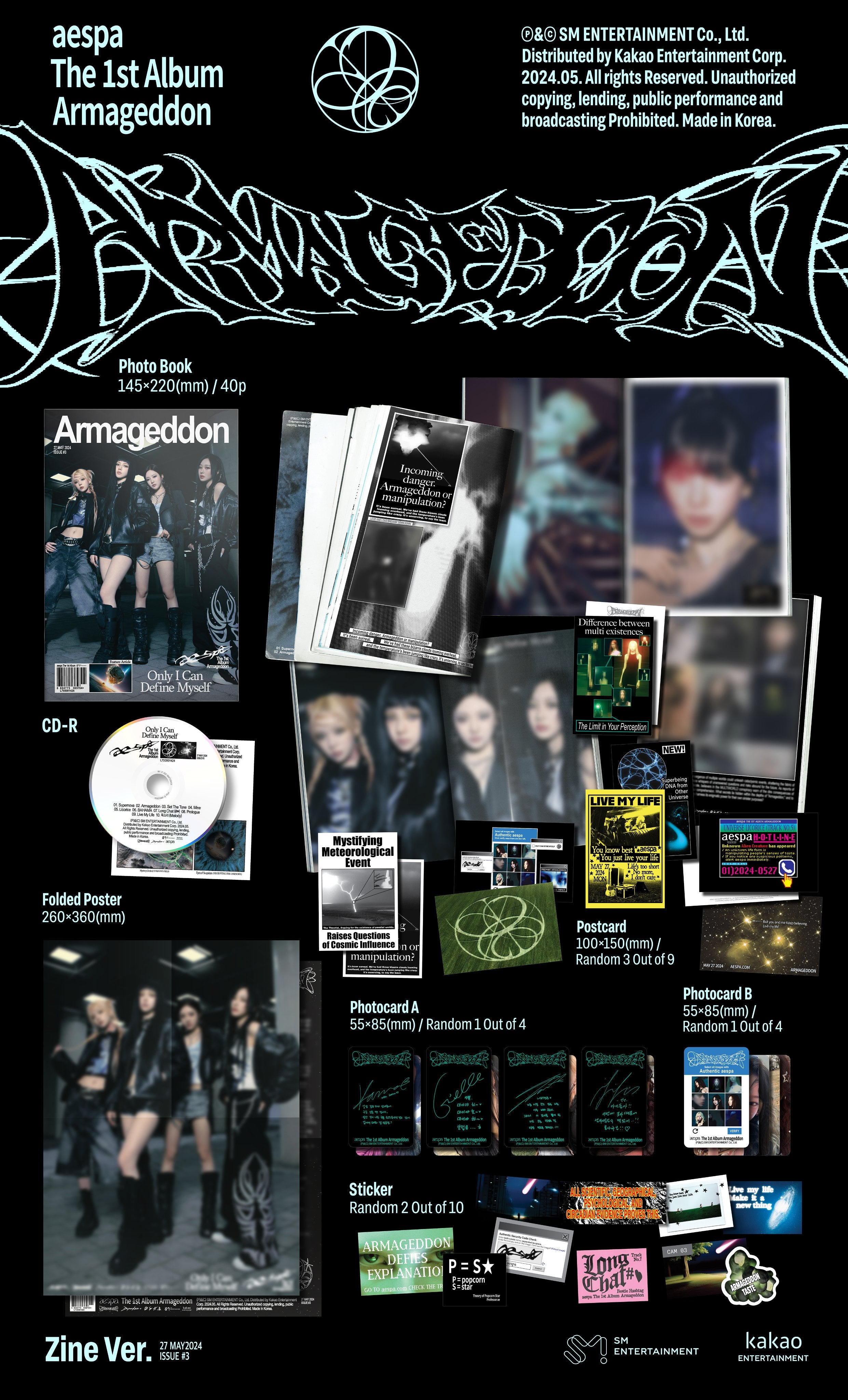 AESPA - ARMAGEDDON (ZINE VER) – K Stars