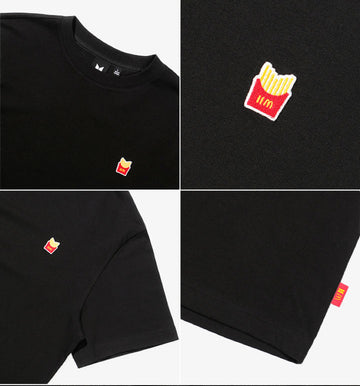 BTS x MDBonalds Official Logo Short Sleeve T-Shirt And Pouch