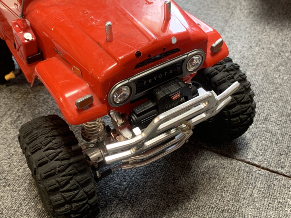 改造後スペック】タミヤ CR01 トヨタ ランドクルーザー40 -