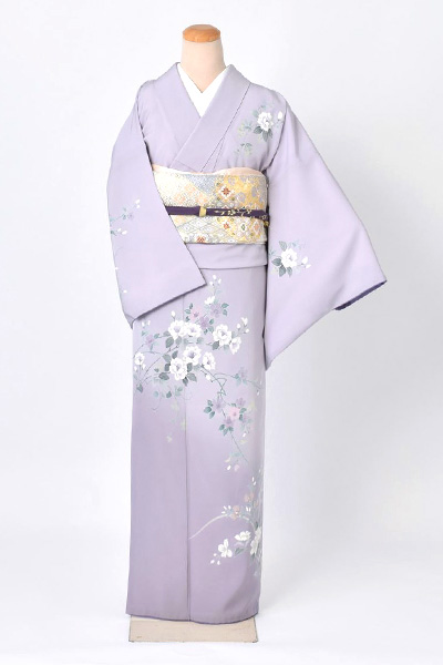 訪問着【上品な藤紫】｜着物レンタルあき (来店着付け無料・全国配送無料)