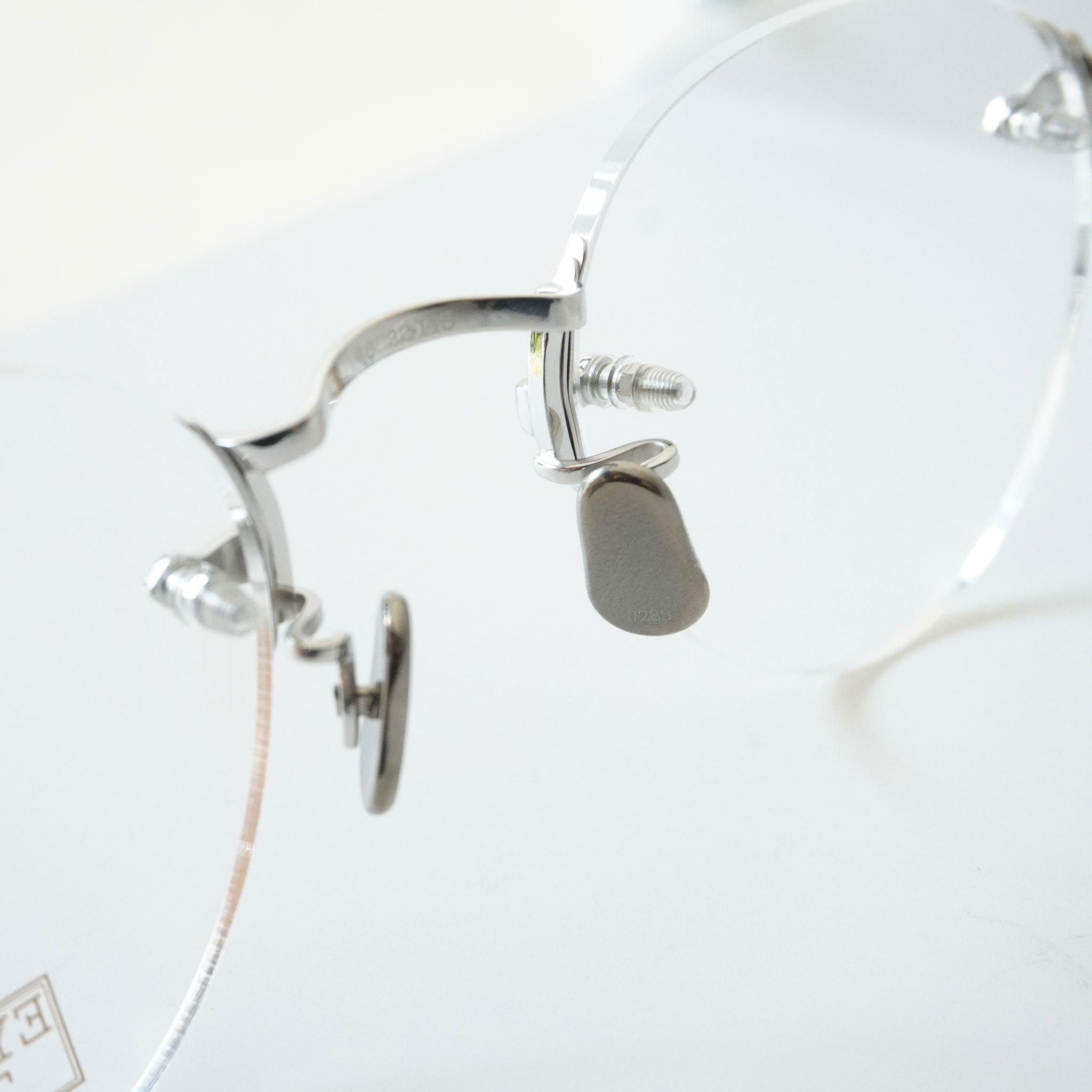 EYEVAN 7285 アイヴァン 7285 / 140 / 800 - SILVER / メガネ – KRANC