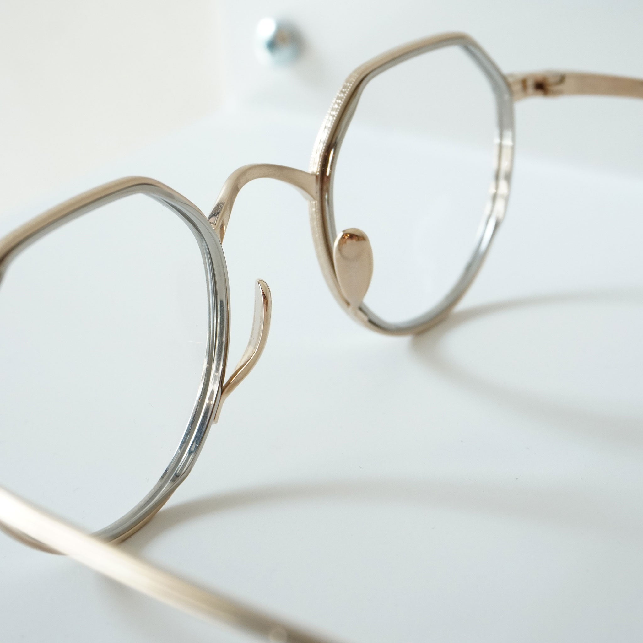 KameManNen カメマンネン / KMN 1231 / LGH/TS ゴールド / メガネ