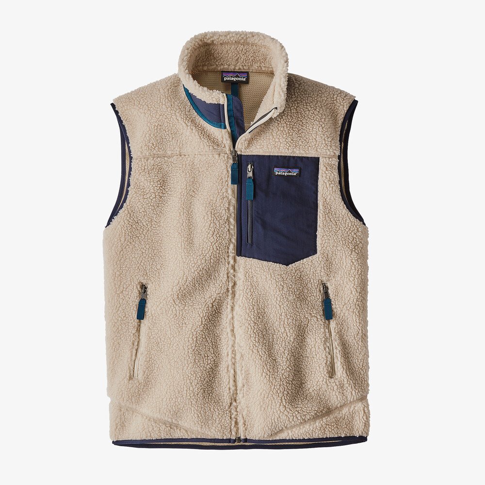 Patagonia Men's Classic Retro-X® Fleece Vest - Natural | Krizia Martin