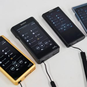 ウォークマン「NW-WM1Z / WM1A」、「NW-ZX300」に、スマートフォンと