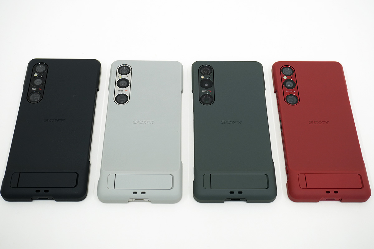 ソニー 純正ケース(スタイルカバー)「XQZ-CBEC」をXperia 1 VI に装着