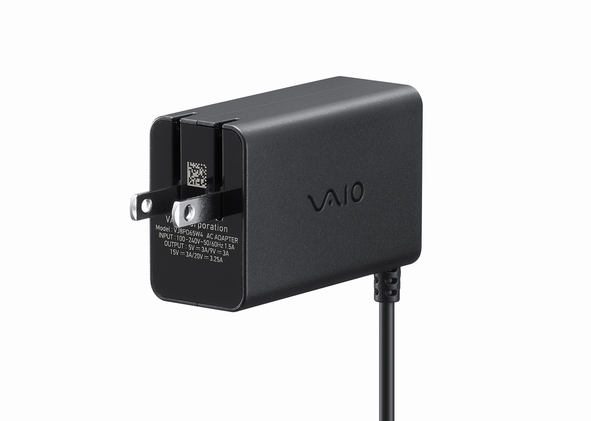 Core Ultra搭載 VAIO SX14-R 付属ACアダプター「VJ8PD65W4」の単品販売