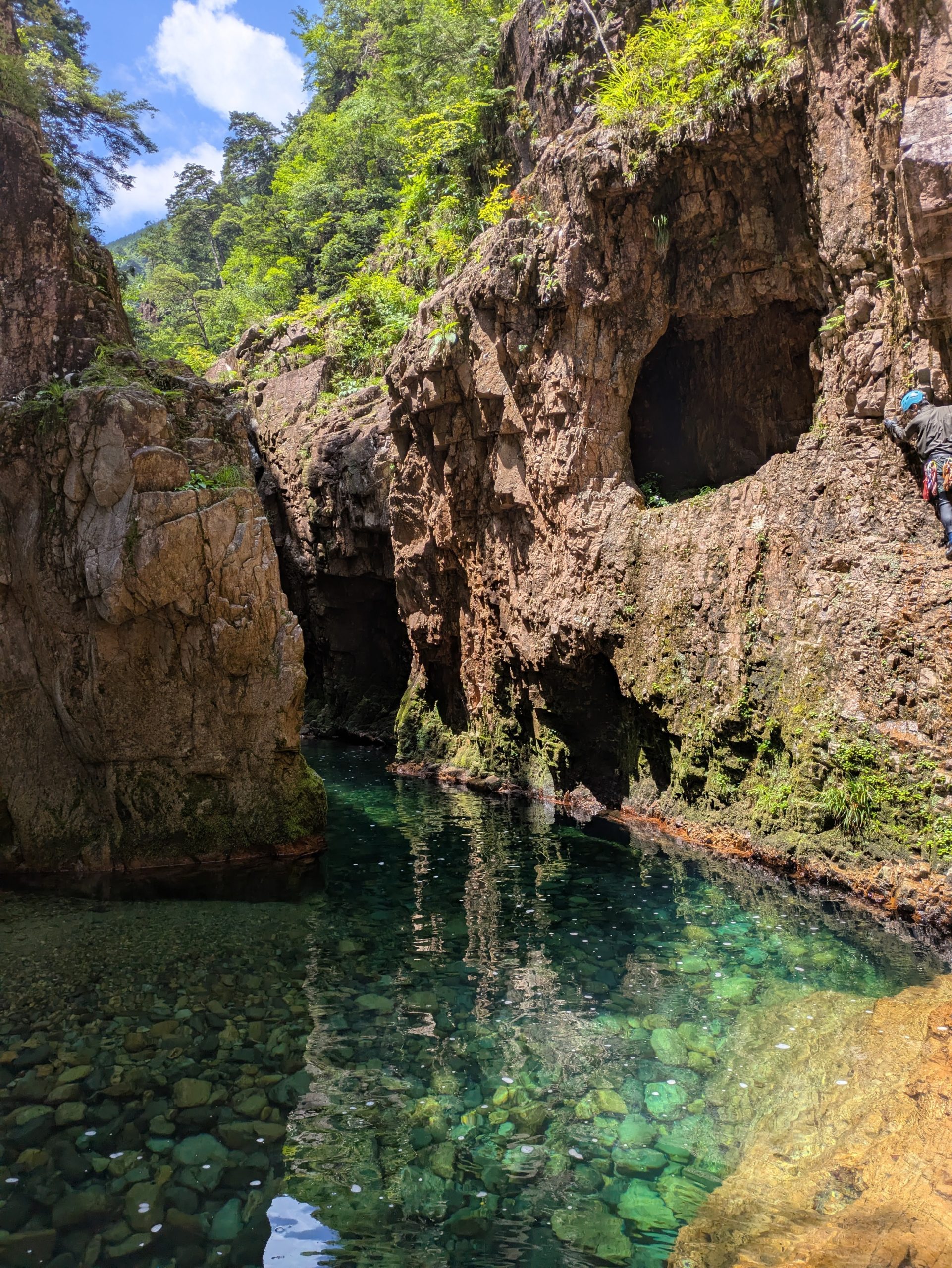 川浦渓谷本流遡行 | 京都大学山岳部