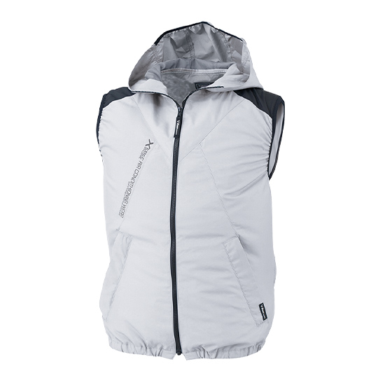 ジーベック空調服®ベストXE98024ファンバッテリーセット