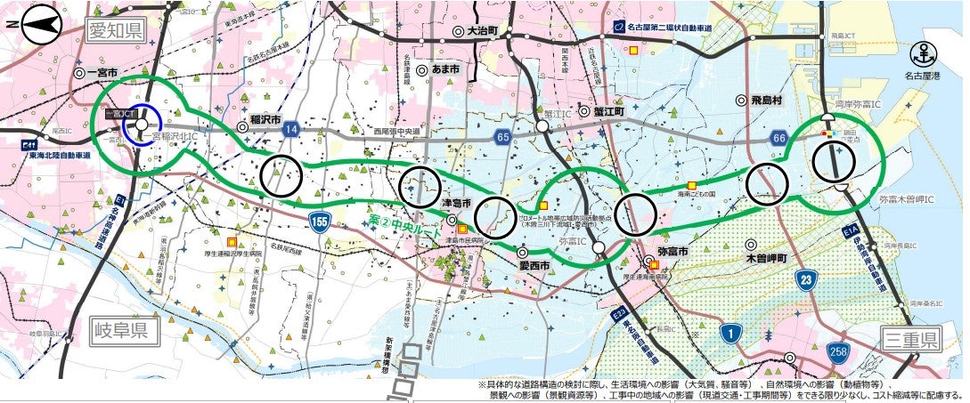 東海北陸道と伊勢湾岸道を直結！ 新たな高速「一宮西港道路」はどう