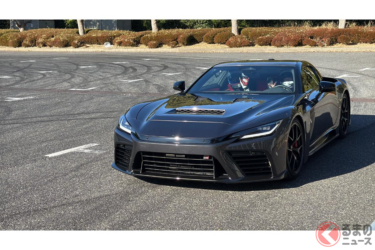 V8サウンドがめちゃ良い！ トヨタ新型「GR GT」はレーシングカーより