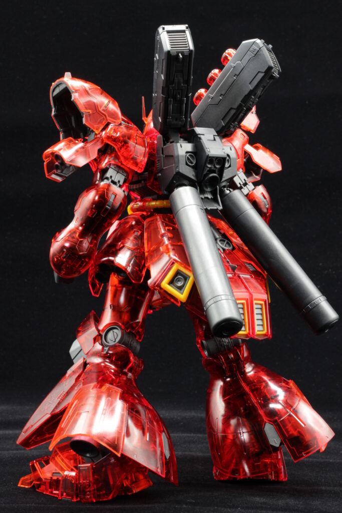 RG 1/144 サザビー [クリアカラー] ガンダムベース限定 素組レビュー素