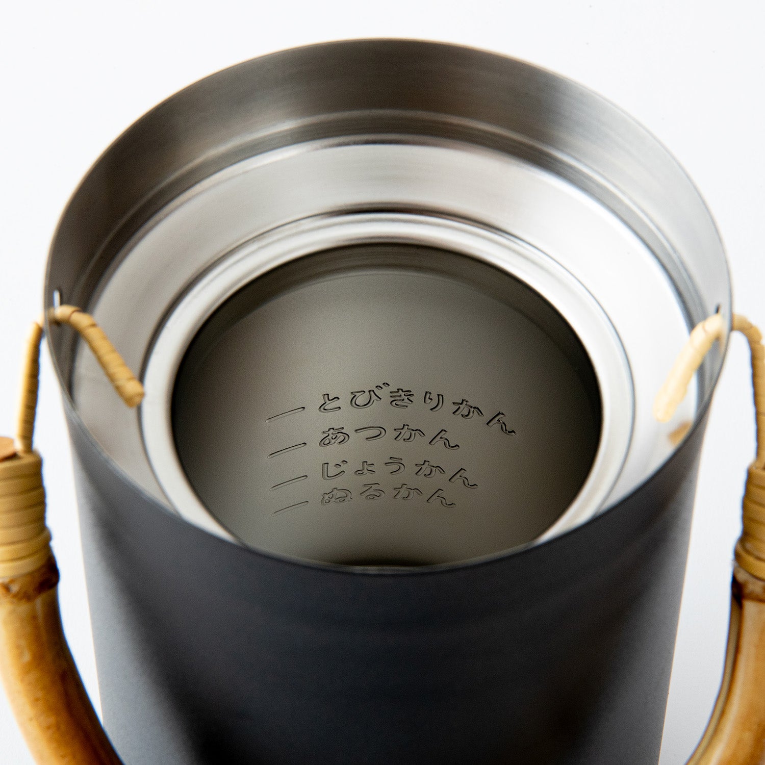 湯煎式の酒燗器セット / ブラック | の酒器・グラス | クラフト酒