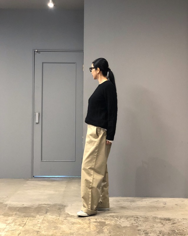 メンズライクな太いチノパンをお探しの方、「PLEASE」別注がドンピシャ