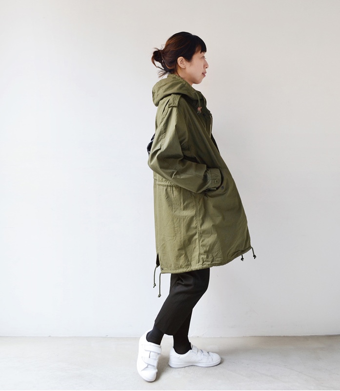 大人の女性のミリタリースタイル～「YAECA（ヤエカ）」のM51モッズ