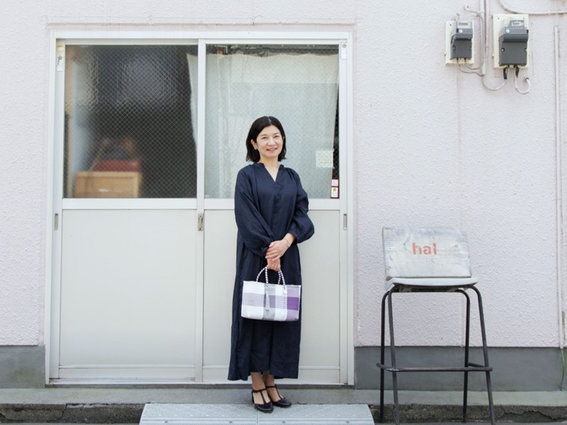 後藤由紀子さんコラボのチェック柄メルカドバッグ | 暮らしとおしゃれ