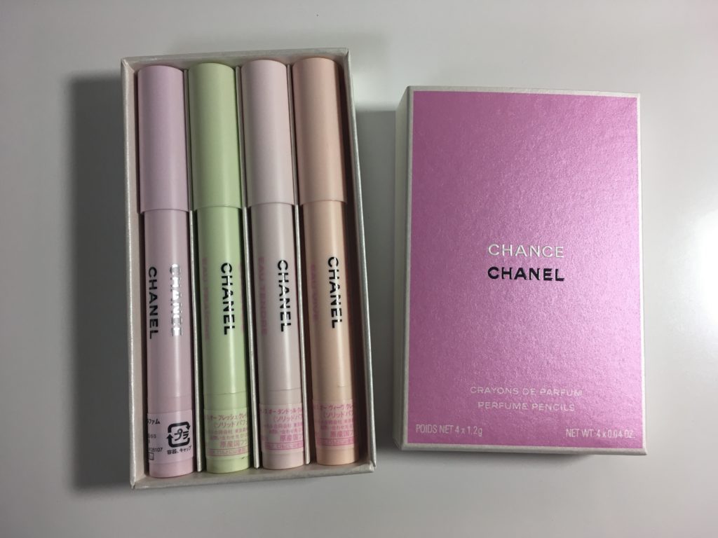 シャネル】チャンス クレイヨン ドゥ パルファム セット レビュー【4