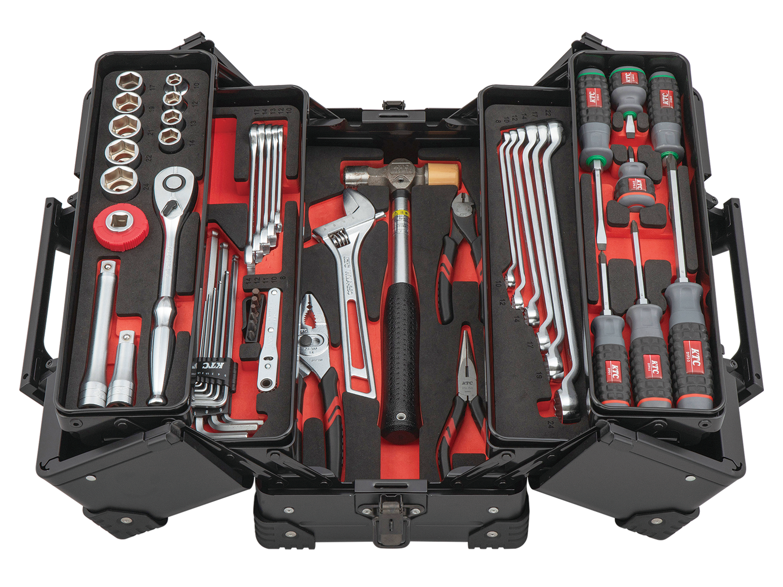 2025SKセール限定品】12.7sq.両開きメタルケースセット[52点] | KTC