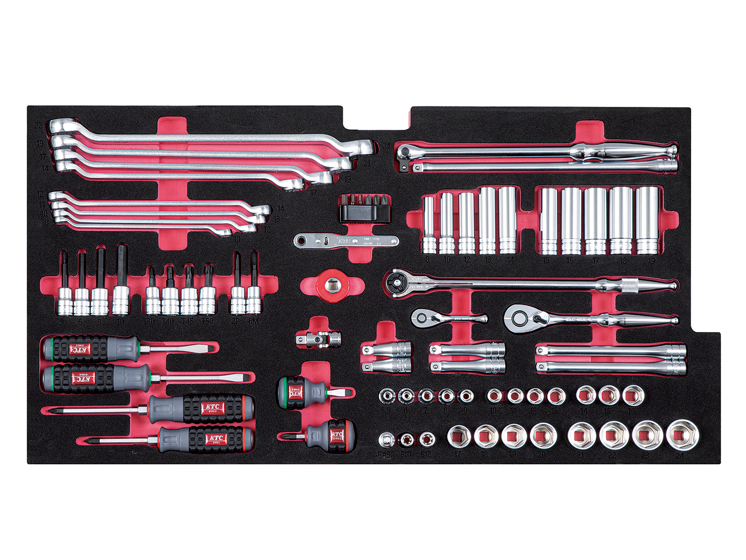 ハイメカツールセット用 チェスト（EKR-1004）トップ用収納トレイ