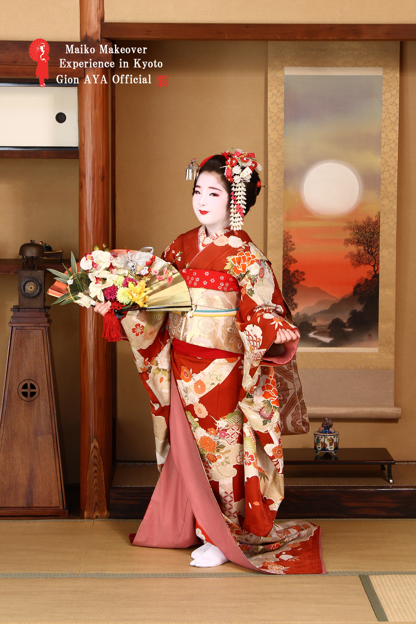 舞妓体験処 ぎをん彩～この間神奈川からすっごくcute♡な子がちび舞妓