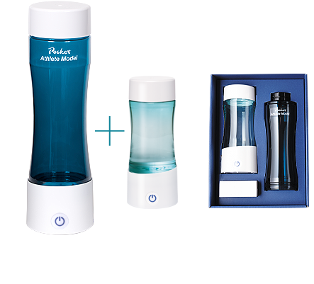 スポーツマンに大人気！】携帯(ケイタイ)水素水ボトルPOCKET(ポケット