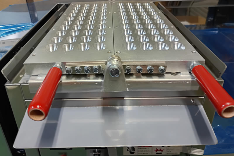 ベビーカステラ機 業務用 電気式 1連 40個焼き用 – ベビーカステラ機や