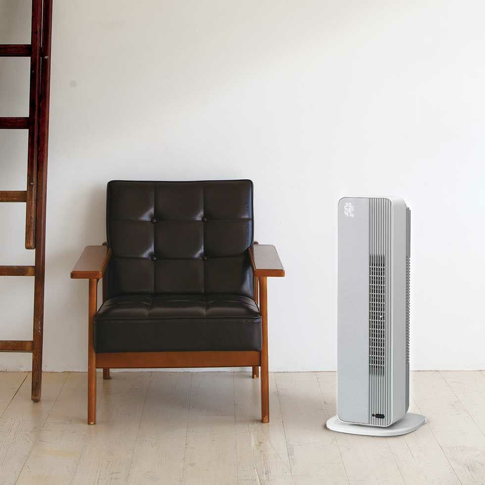 販売終了】ホット＆クールプレミアムタワーファンKHF-12243 | コイズミ