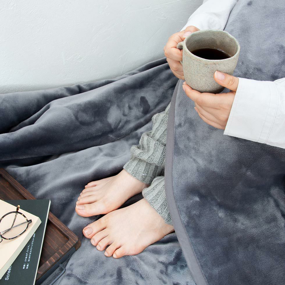 ここちよい電気毛布（掛け敷き）188x120cmKDK-75230 | コイズミ