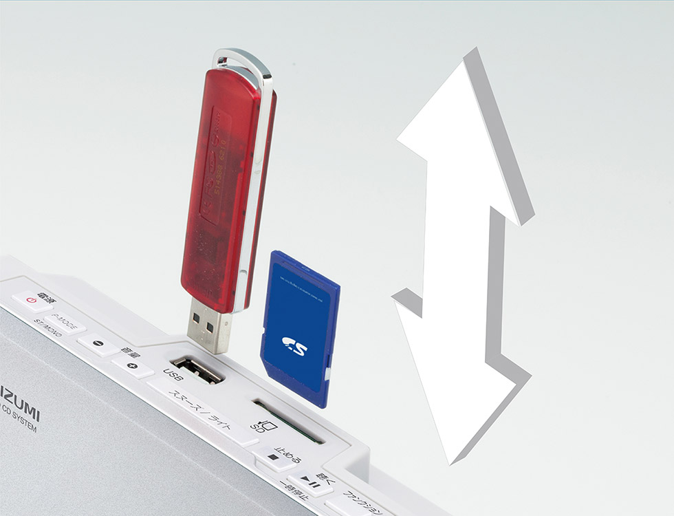 販売終了】ステレオCDプレーヤーSDB-4345 | コイズミオンラインショップ