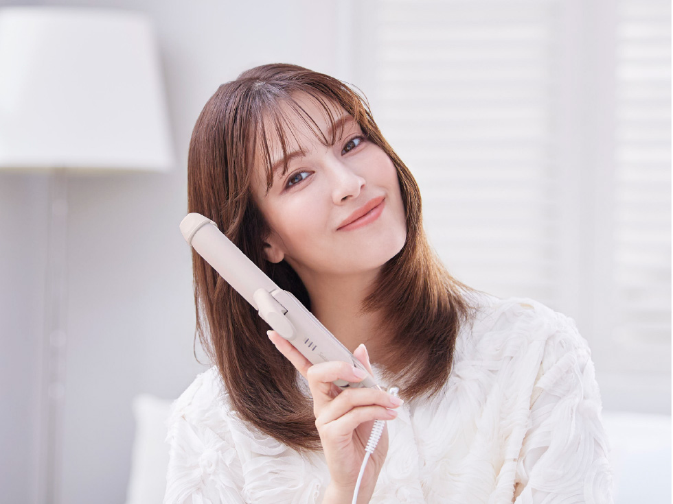 サロンセンスマイナスイオン2WAYアイロン28mmコンパクトサイズKHR-7550