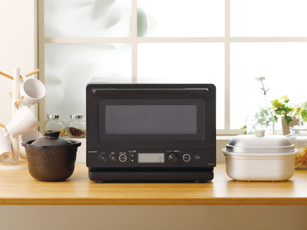 土鍋付き電子レンジ 18LKRD-183D | コイズミオンラインショップ