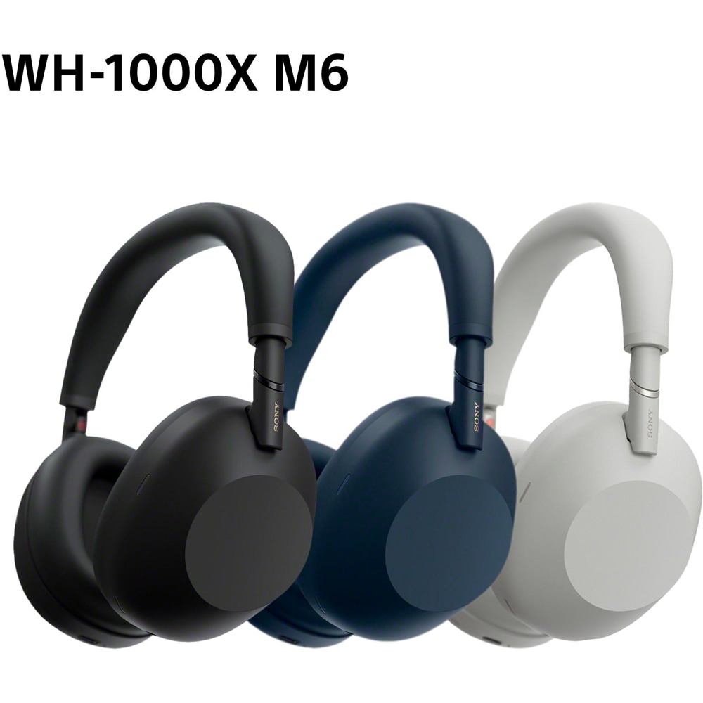 Casti SONY WH-1000XM6, Bluetooth, Over-Ear, Microfon, Noise