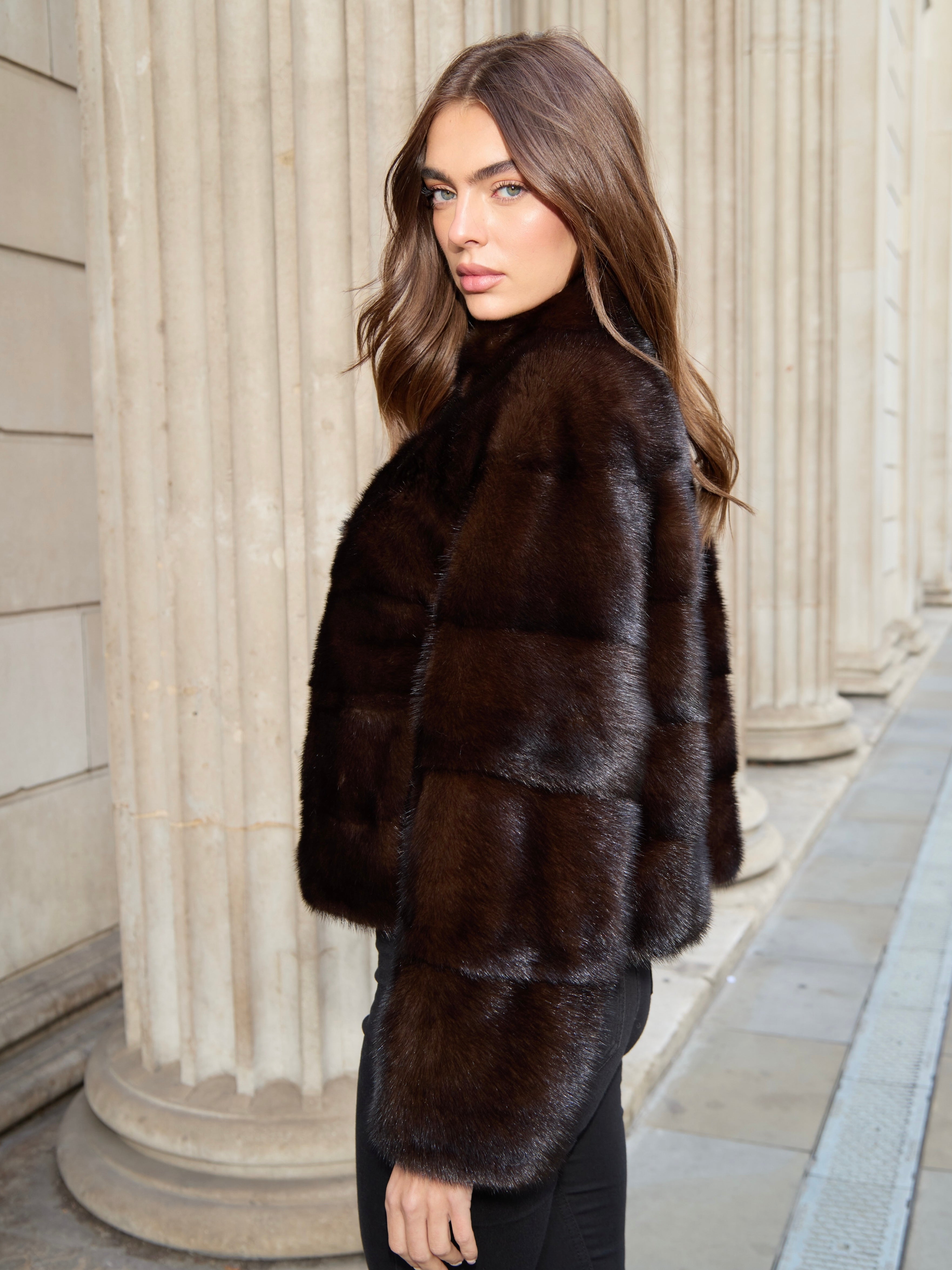 The Alexandra Jacket Brown – L.Cuppini