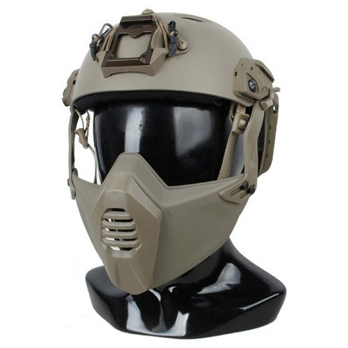 L.A.ホビーショップ / プラスチック製 ハーフフェイスマスク for SF