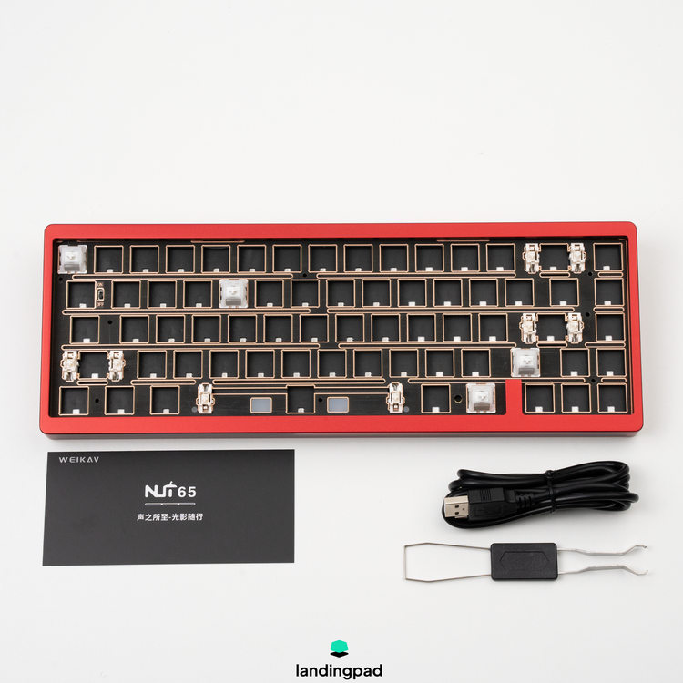 Weikav Nut65 Keyboard | Affordable 65% Hotswap Keyboard Kit
