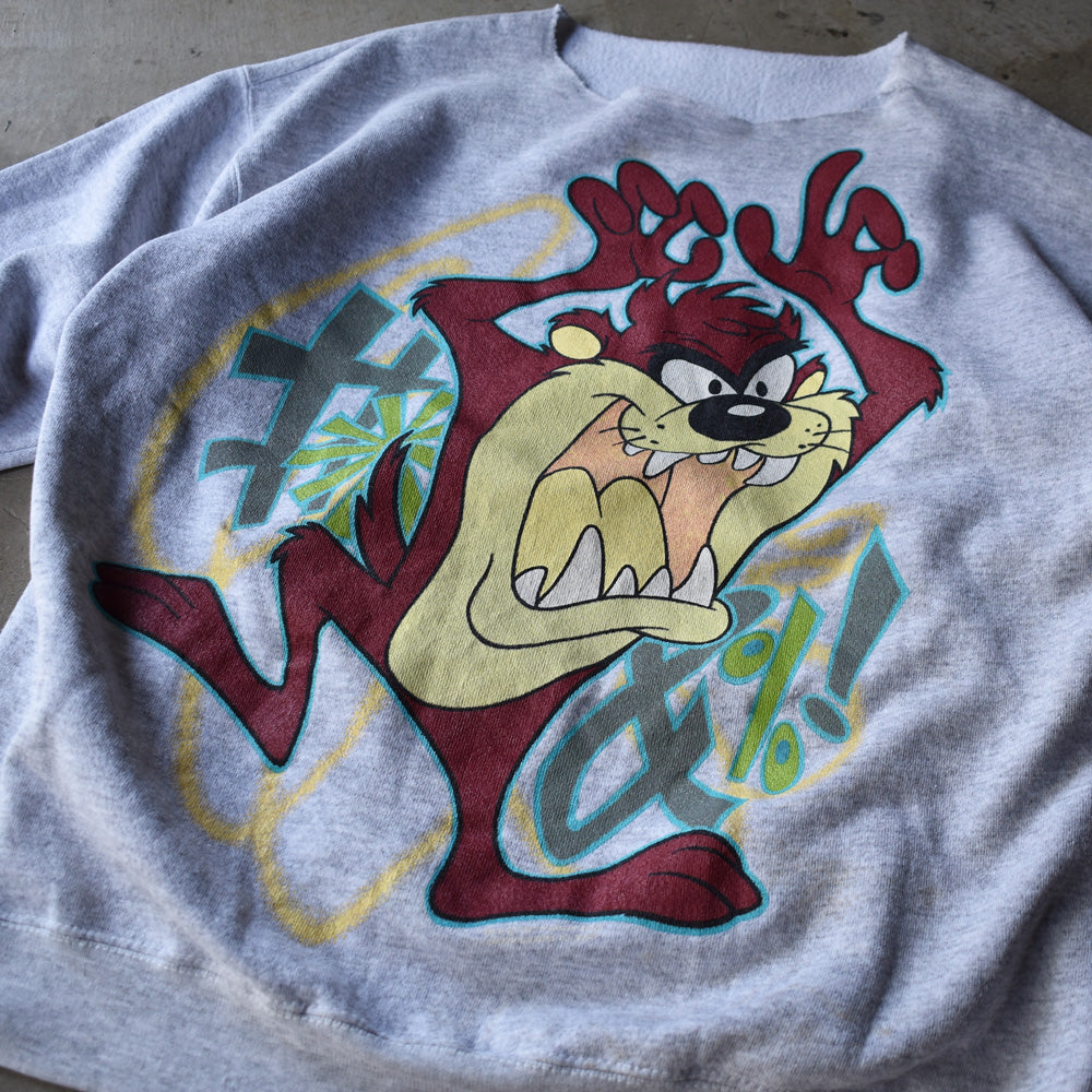 90's Looney Tunes/ルーニー・テューンズ ”TAZ” スウェット 230425
