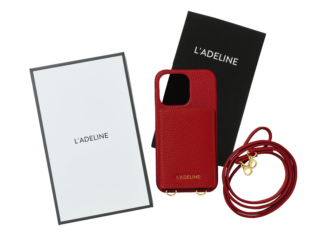 Shoulder Strap 4Cards Case iPhone12 – L'ADELINE Shop