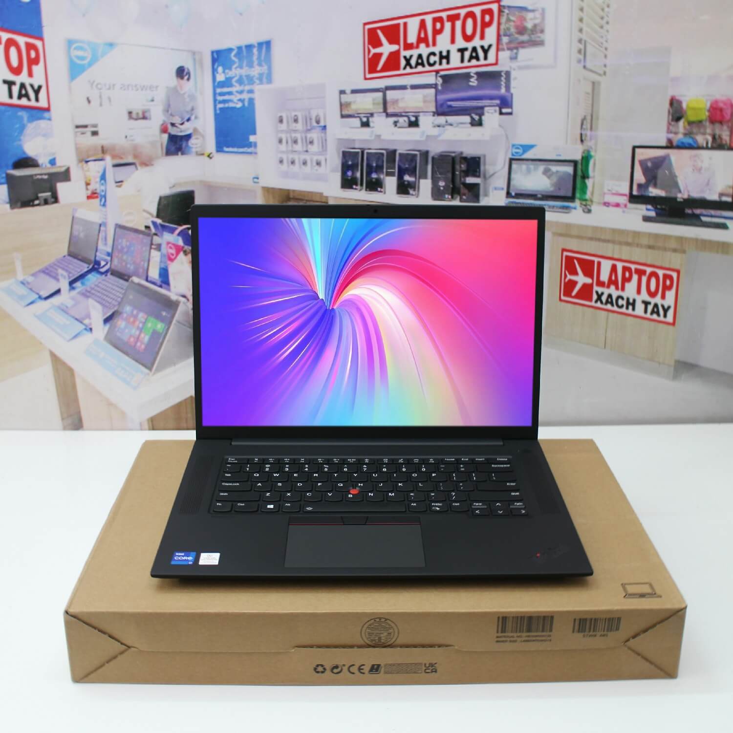 Laptop Lenovo Thinkpad P1 Gen 4 I7 11800H Ram 32Gb M2.Ssd 512Gb 2K