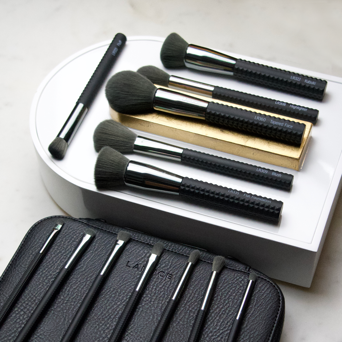 LARUCE Ann 13-Piece Makeup Brush Set with Case – LARUCE Beauty