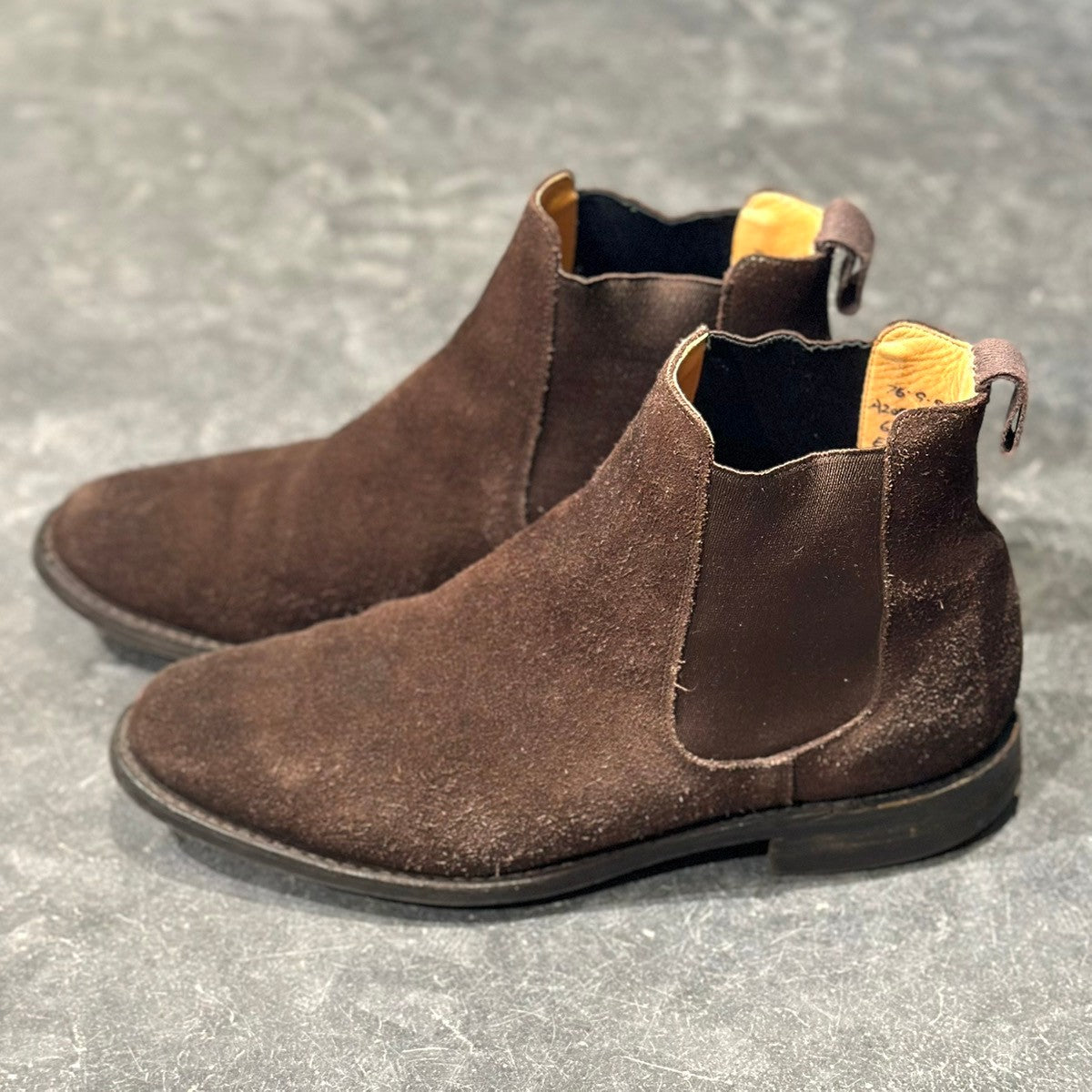 Church's】チャーチ サイドゴアブーツ エンバートン 4都市 スエード