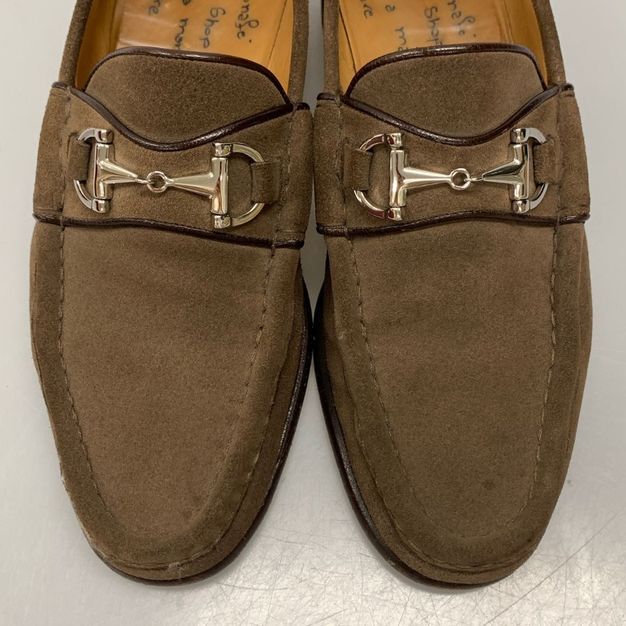 Enzo Bonafe】エンツォボナフェ ローファー スエード ブラウン（茶系