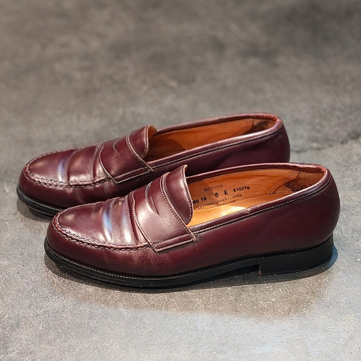 Crockett&Jones】クロケット&ジョーンズ ボストン ローファー カーフ